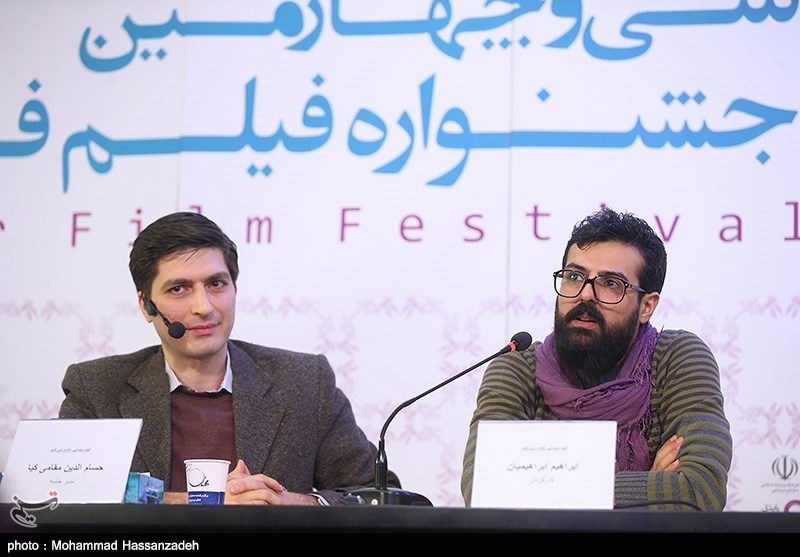 حسام الدین - نشست خبری فیلم عادت نمیکنیم