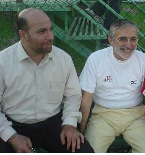 منصور ارضی و حاج حسین سازور