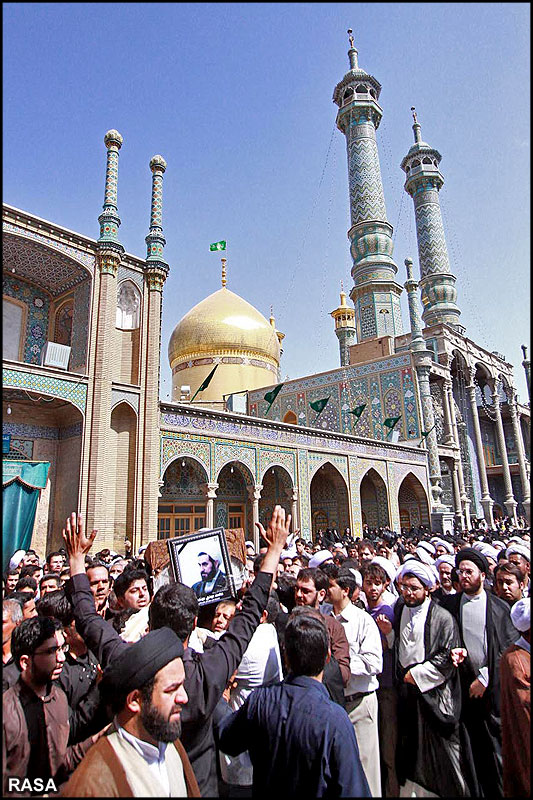 تشییع پیکر حجتالاسلام محمدمهدی مهندسی