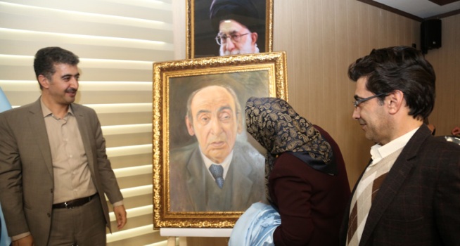 نکوداشت رضا سیدحسینی — رونمایی از قاب عکس رضا سیدحسینی