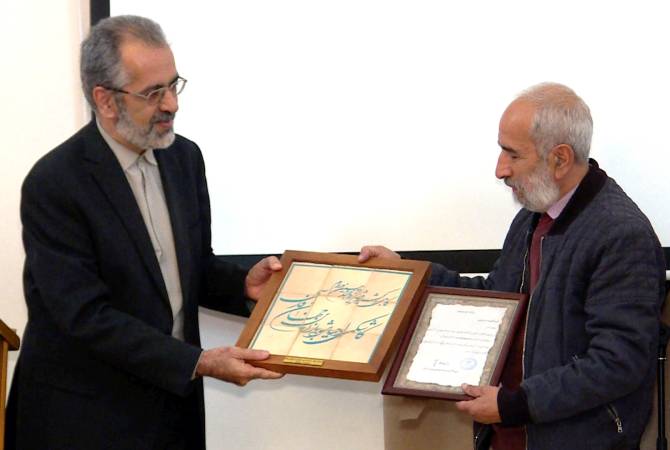 اعطای نخستین جایزه ادبی سعدی در ارمنستان به مترجم برتر آثار ایرانی